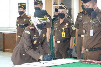 Kajati Lampung  : Ingatkan 7 Perintah Kejagung ke Kajari Pesawaran
